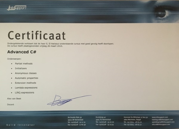 Advanced C#